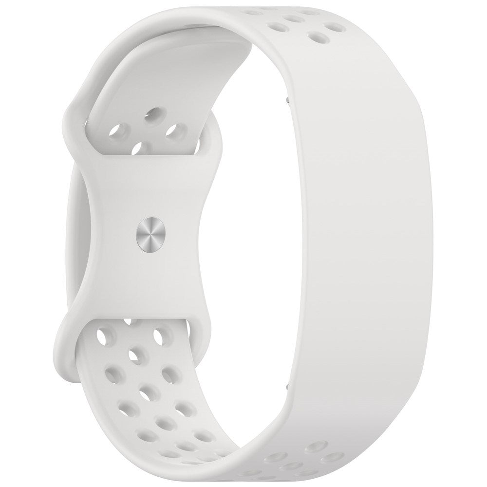 EIDERWOOD Garmin CIRQA Smart Band Silikone Urrem med Ventilationshuller - Gråhvid