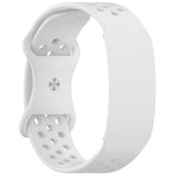 EIDERWOOD Garmin CIRQA Smart Band Silikone Urrem med Ventilationshuller - Gråhvid