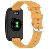 EIDERWOOD Garmin CIRQA Smart Band Quick Release Silikone Urrem - Gul