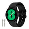 Samsung Galaxy Silikonrem Watch4 Classic 42mm/46mm Watch4 40mm/44mm w. Spenne - Svart
