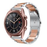Universal Smartwatch (20mm) - Rustfri Stål Rem - Sølv / Rose Gold