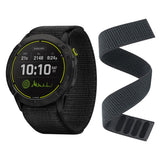 Universal Garmin 20mm nylonstropp - svart