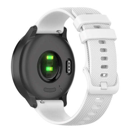 Smartwatch Universal Silikonstropp (20mm) - Hvit