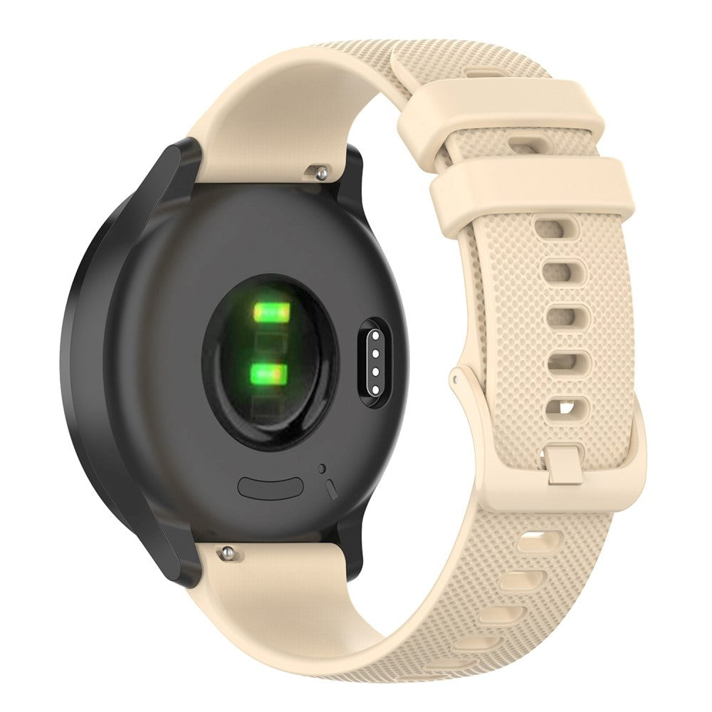 Smartwatch Universal Silikonstropp (20mm) - Beige