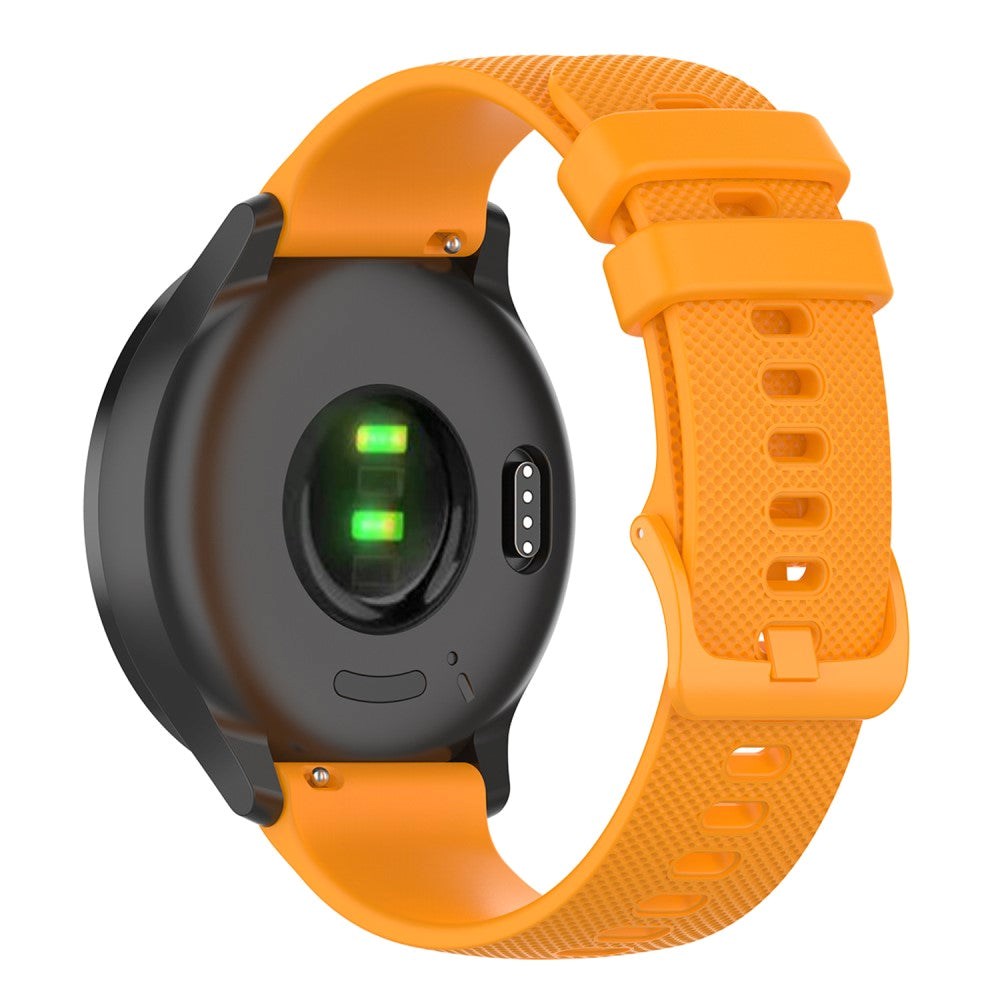 Smartwatch Universal Silikonstropp (20mm) - Oransje