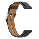 Universal Smartwatch skinnrem m. Spenne 22mm - Sort
