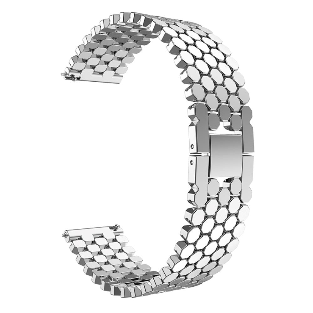 Universal Smartwatch Alloy Rem (22mm) - Sølv