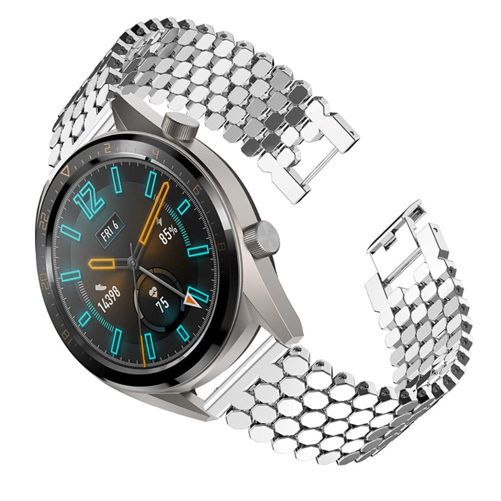 Universal Smartwatch Alloy Rem (22mm) - Sølv