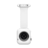 Apple Watch (38/40/SE/41/42mm) Silikone Sygepleje Urrem - Hvid