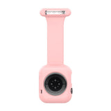 Apple Watch (38/40/SE/41/42mm) Silikone Sygepleje Urrem - Pink