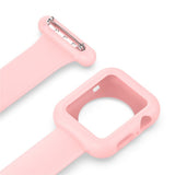 Apple Watch (38/40/SE/41/42mm) Silikone Sygepleje Urrem - Pink