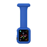 Apple Watch (38/40/SE/41/42mm) Silikone Sygepleje Urrem - Blå