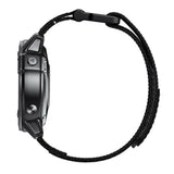 Universal Garmin 22 mm nylonstropp m. Borrelås - Svart