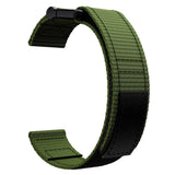 Universal Garmin 22mm Nylon Rem m. Velcro - Grøn
