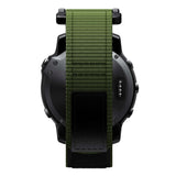 Universal Garmin 22mm Nylon Rem m. Velcro - Grøn