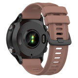 Garmin Rem 22mm Silikone Rillet - Brun