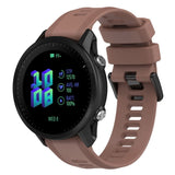 Garmin Rem 22mm Silikone Rillet - Brun
