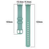 Fitbit Inspire 3 Silikone Rem - Sort