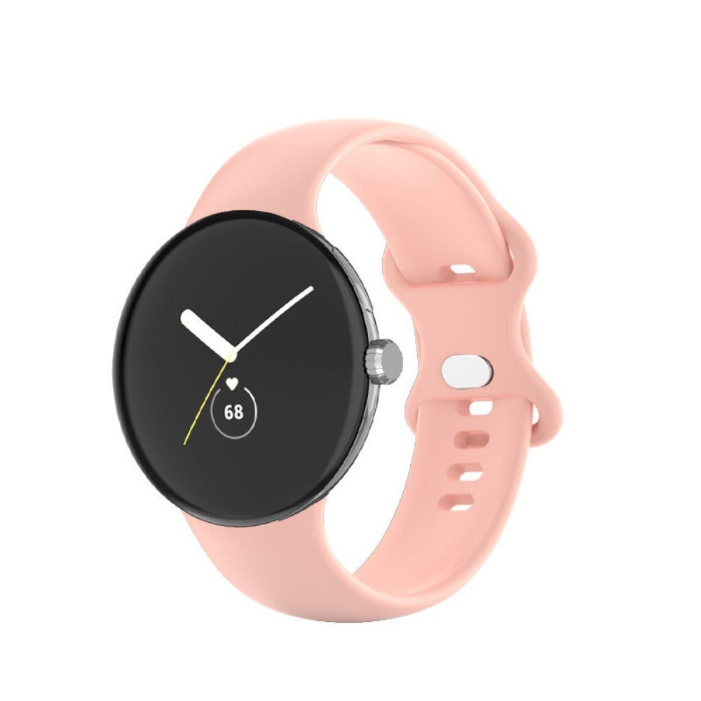 EIDERWOOD Google Pixel Watch 1/2/3 Silikon Smartklokkerem - Rosa