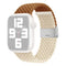 Apple Watch (38/40/SE/41/42mm) Tofarvet Nylon Rem - Brun / Beige