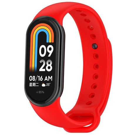 Xiaomi Smart Band 10 / 9 / 8 / NFC Silikonerem - Rød