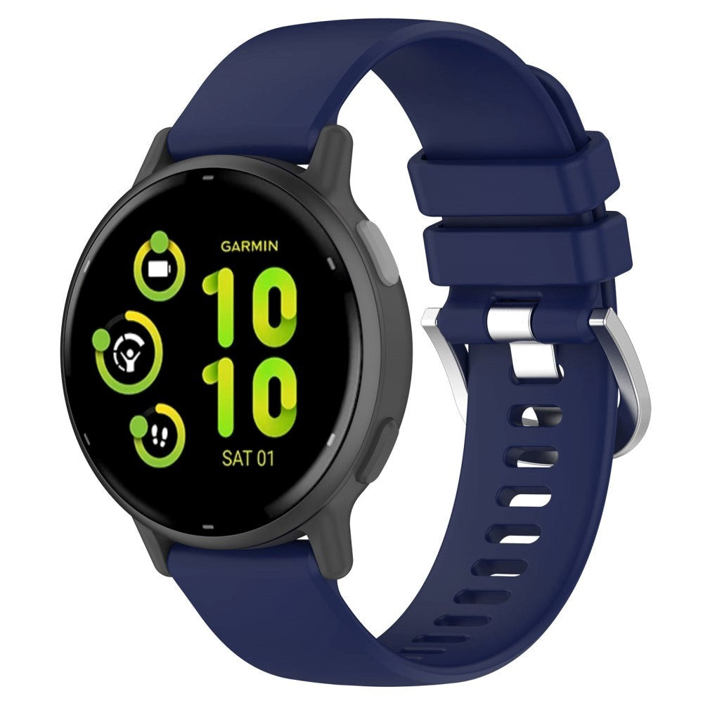 Garmin Vivoactive 5 Silikon Smartklokkerem - Mørkeblå