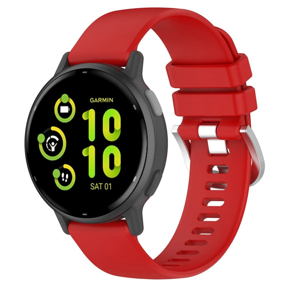 Garmin Vivoactive 5 Silikon Smartklokkerem - Rød