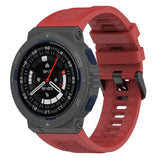 Amazfit Active Edge Silikonstropp inkl. Pinner - Rød