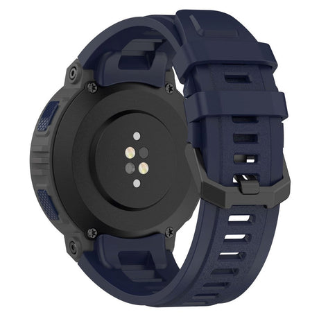 Amazfit Active Edge Silikonstropp inkl. Pinner - Mørkeblå