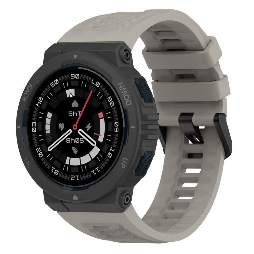 Amazfit Active Edge Silikonstropp inkl. Pinner - Grå