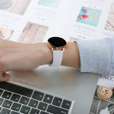 Huawei Watch GT 4 (41mm) / Garmin Venu 3S (18mm) Silikone Urrem - Lyseblå