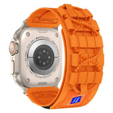 EIDERWOOD Apple Watch (42/44/SE/45/46/49mm) Nylon Rem - Orange