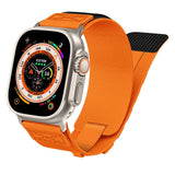 EIDERWOOD Apple Watch (42/44/SE/45/46/49mm) Nylon Rem - Orange