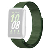 Samsung Galaxy Fit3 Nylon borrelåsstropp - Grønn