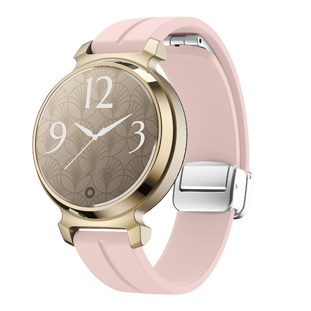 EIDERWOOD Garmin Lily 2 Magnetisk Silikone Urrem - Lyserød