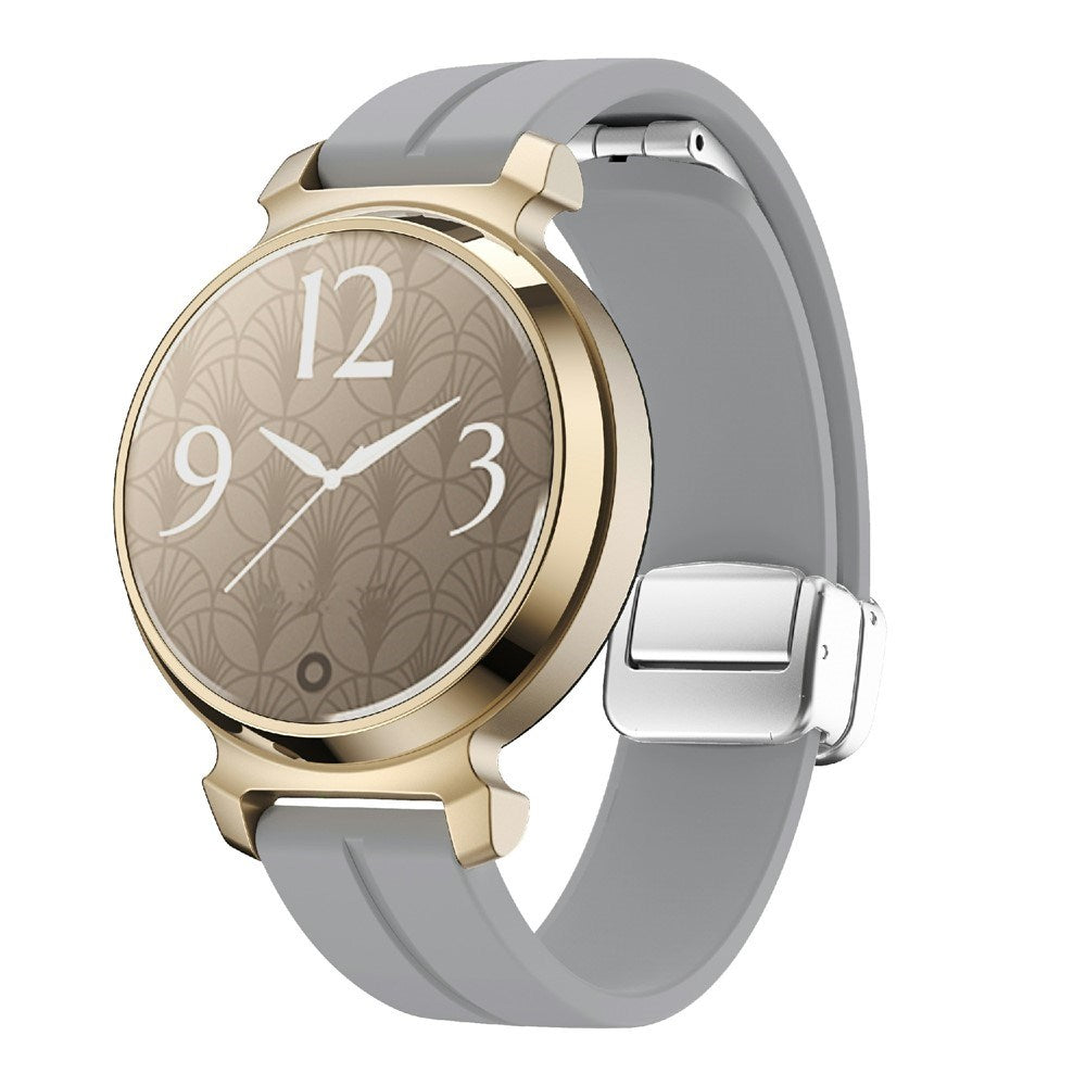 EIDERWOOD Garmin Lily 2 Magnetisk Silikone Urrem - Grå