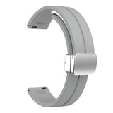 EIDERWOOD Garmin Lily 2 Magnetisk Silikone Urrem - Grå