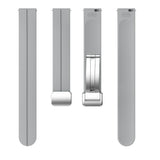 EIDERWOOD Garmin Lily 2 Magnetisk Silikone Urrem - Grå
