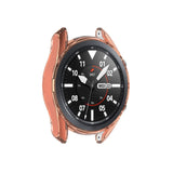 Samsung Galaxy Watch 3 45mm fleksibelt plastdeksel - oransje