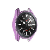 Samsung Galaxy Watch 3 45mm fleksibelt plastdeksel - lilla