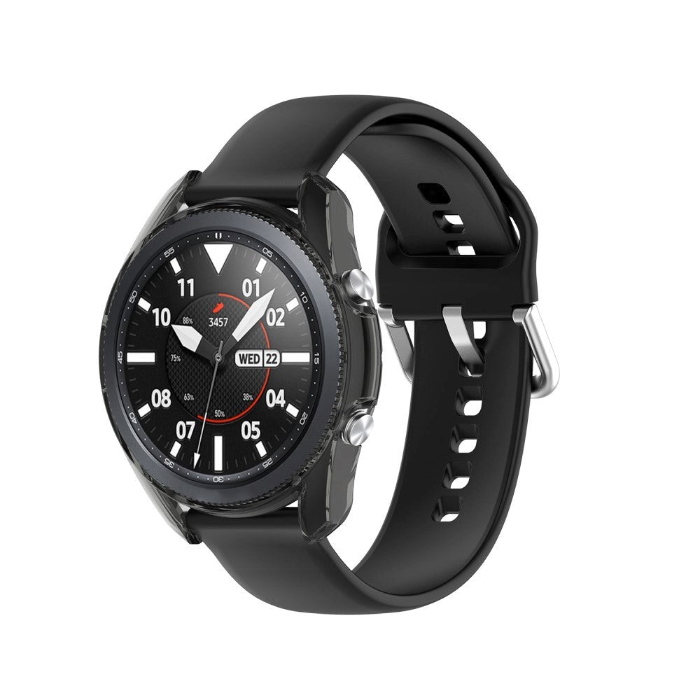 Samsung Galaxy Watch 3 41mm fleksibelt plastdeksel - svart
