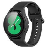 Samsung Galaxy Watch 4 (40 mm) / FE (40 mm) deksel av hardplast m. Innebygd skjermbeskytter - Svart