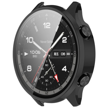 OnePlus Watch 2R-deksel m. Herdet glass - svart