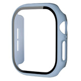 Apple Watch 10 (46 mm) etui i hardplast m. Innebygd skjermbeskytter - Lyseblå