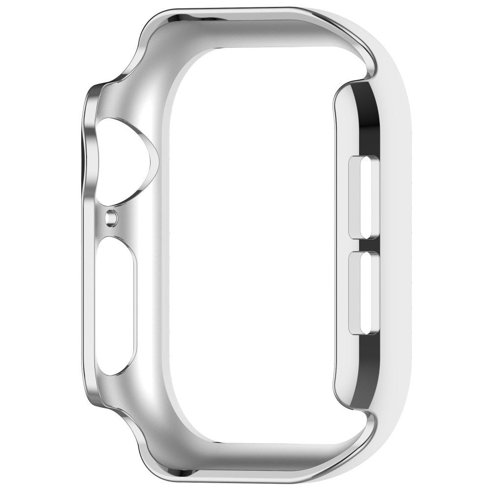 Apple Watch 10 (42 mm) deksel av hardplast m. Rhinestone - Sølv / Rhinestone
