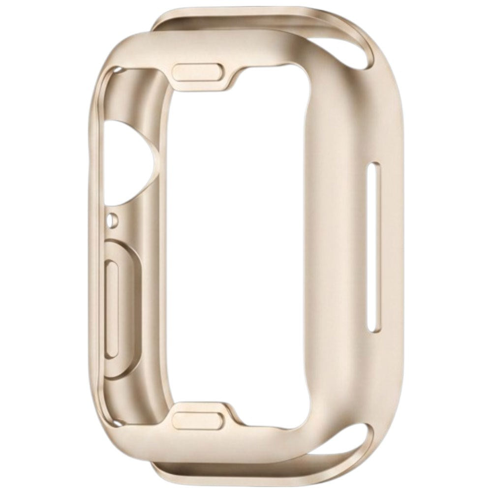 Apple Watch 10 (42 mm) fleksibelt plastdeksel - inkl. Skjermbeskytter - Grå