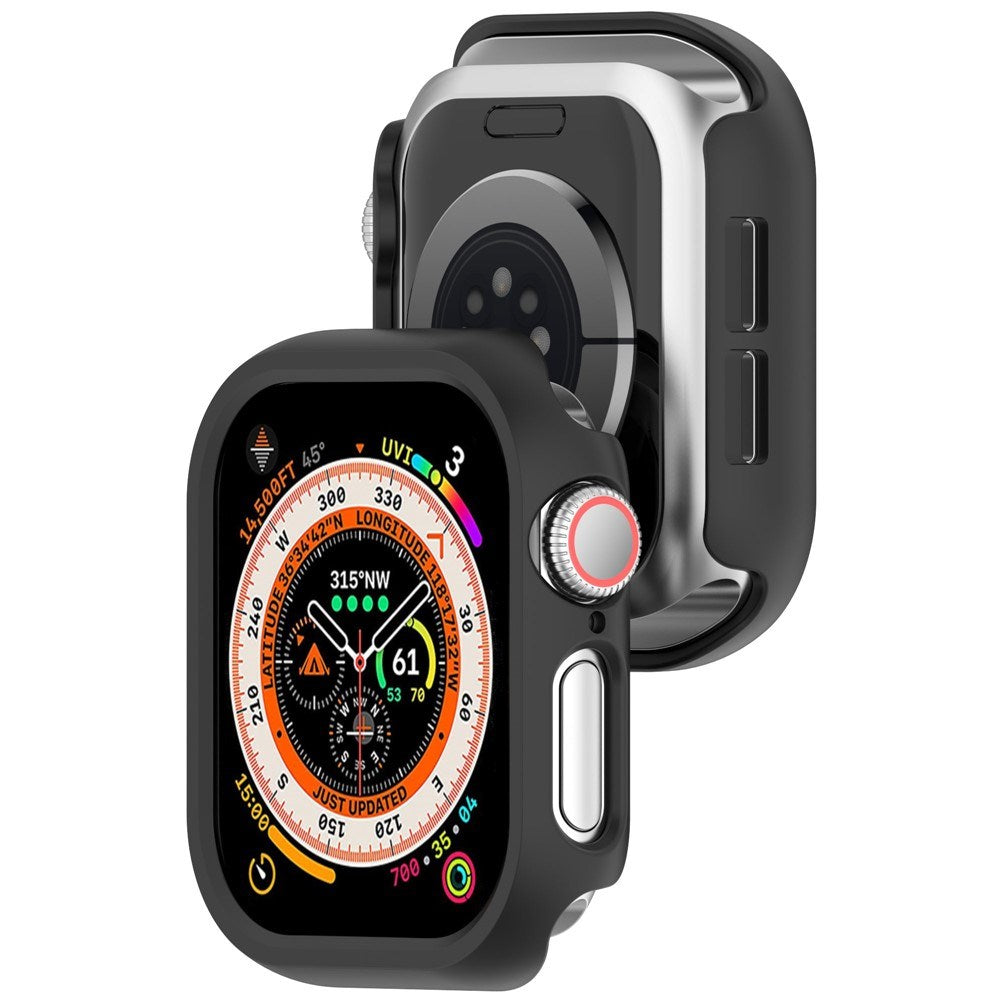 Apple Watch 11 / 10 (42mm) Hårdt Plastik Cover - Sort