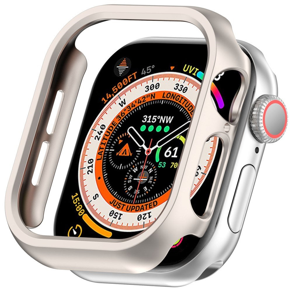 Apple Watch 11 / 10 (42mm) Hårdt Plastik Cover - Starlight