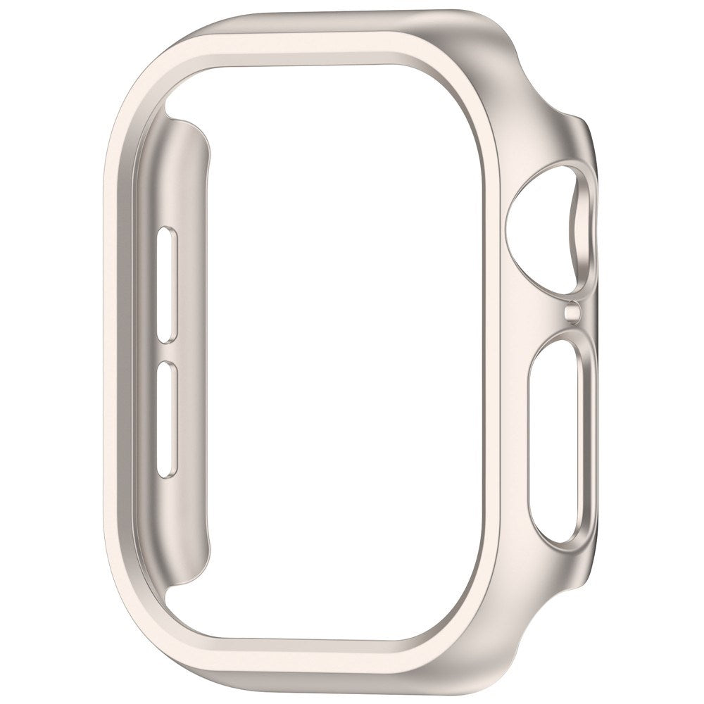 Apple Watch 11 / 10 (42mm) Hårdt Plastik Cover - Starlight