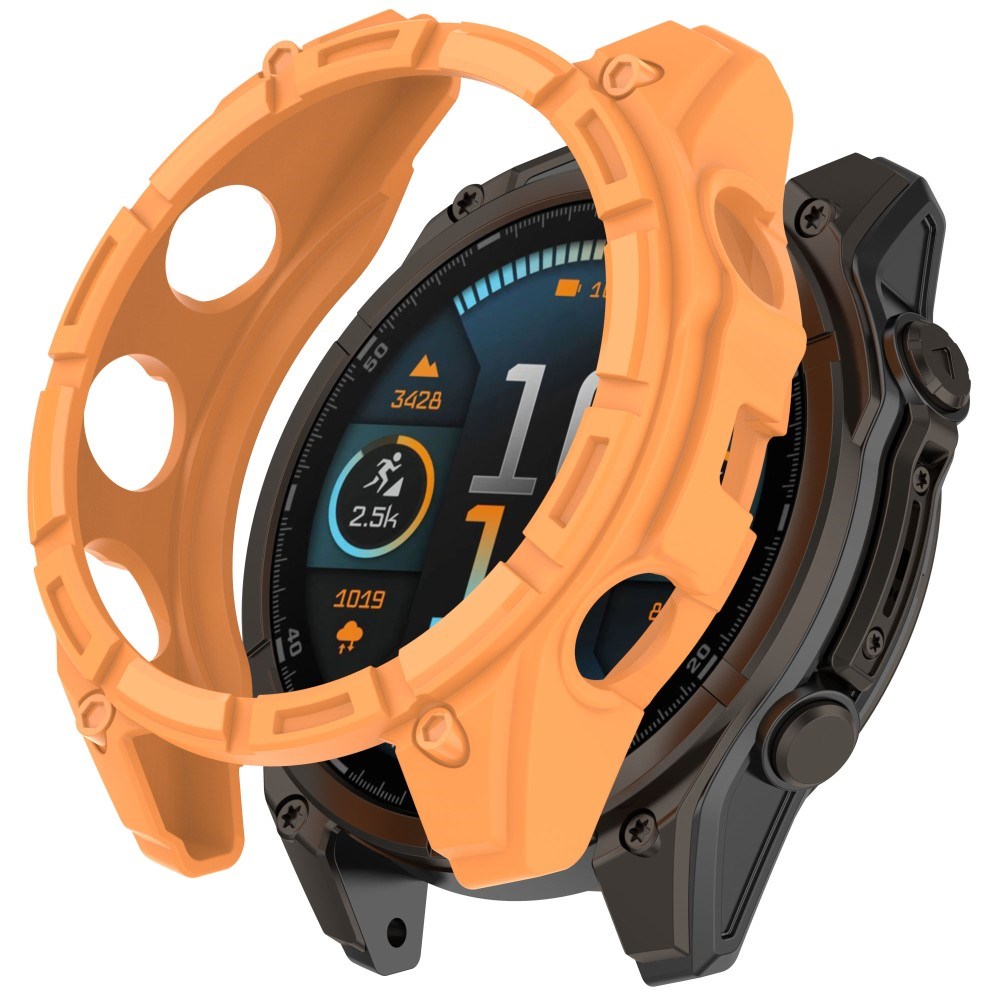 Garmin Tactix 8 Solar (51mm) - Bumper Plastik Cover - Orange